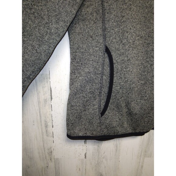 Eddie Bauer Womens 2XL Grey Full Zip Long Sleeve Long Sweater Jacket - Picture 3 of 10